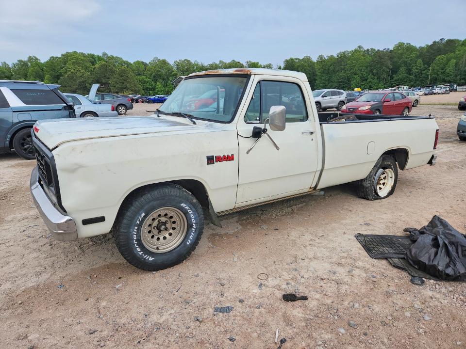 1984 Dodge D-series მანქანა იყიდება აუქციონზე, vin: 1B7GD14T6ES293251, აუქციონის ნომერი: 52688366