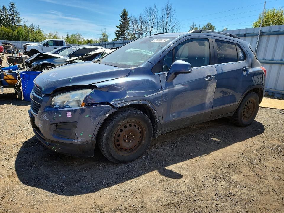 Auction sale of the 2013 Chevrolet Trax, vin: 3GNCJLSB3DL214863, lot number: 53970316