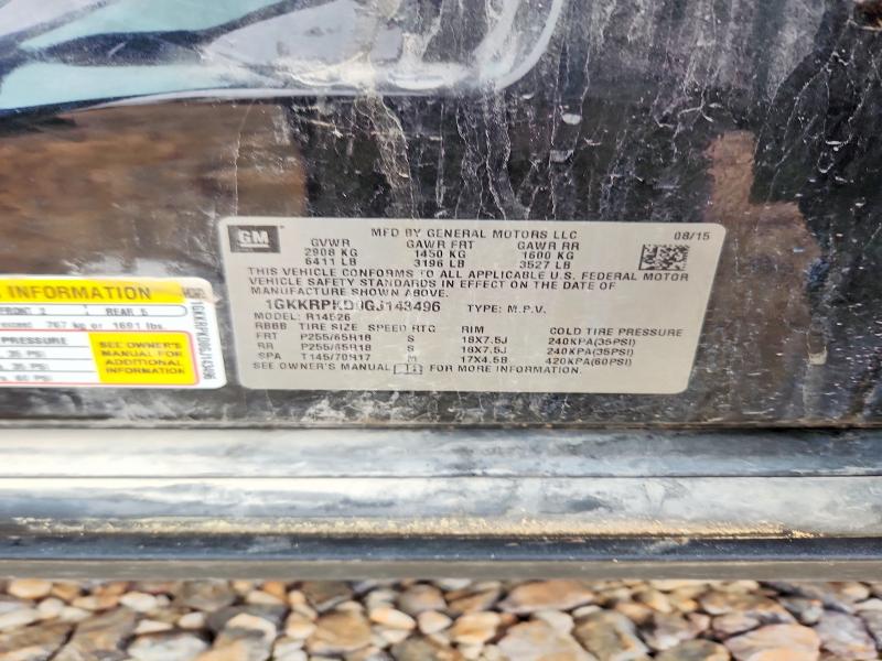 Auction sale of the 2016 Gmc Acadia, vin: 1GKKRPKD0GJ143496, lot number: 54248706