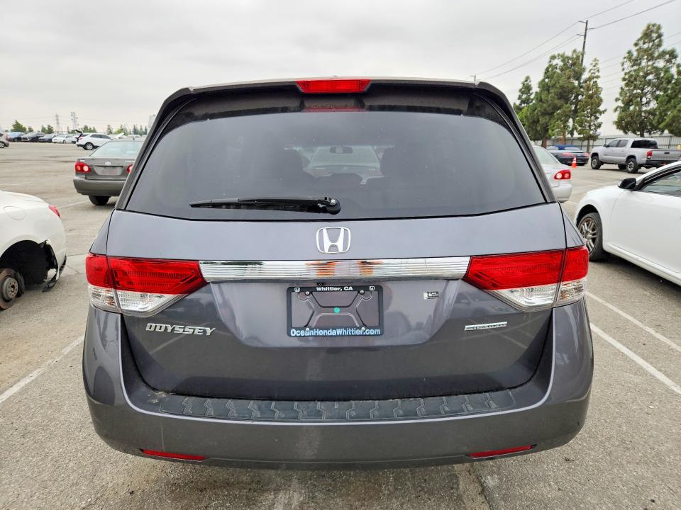 53913286 :رقم المزاد ، 5FNRL5H34HB023210 vin ، 2017 Honda Odyssey مزاد بيع