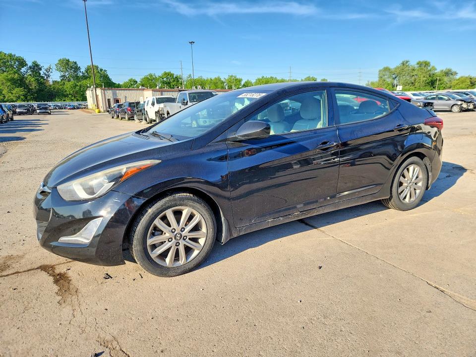 55215276 :رقم المزاد ، 5NPDH4AE9EH544860 vin ، 2014 Hyundai Elantra مزاد بيع