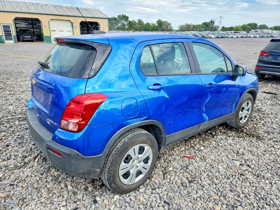 Продаж на аукціоні авто 2016 Chevrolet Trax, vin: KL7CJKSB7GB760989, номер лоту: 54734076