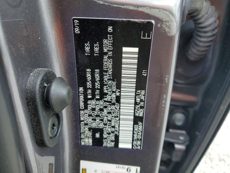 52374886 :رقم المزاد ، JTJGARDZ4L2225407 vin ، 2020 Lexus Nx مزاد بيع