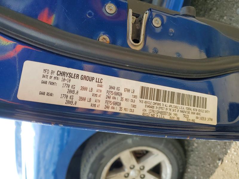 Продаж на аукціоні авто 2011 Dodge Ram 1500, vin: 1D7RV1GP4BS557184, номер лоту: 52709276