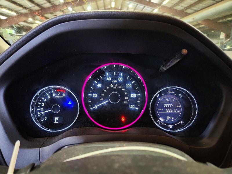 55303396 :رقم المزاد ، 3CZRU6H57GM748809 vin ، 2016 Honda Hr-v مزاد بيع