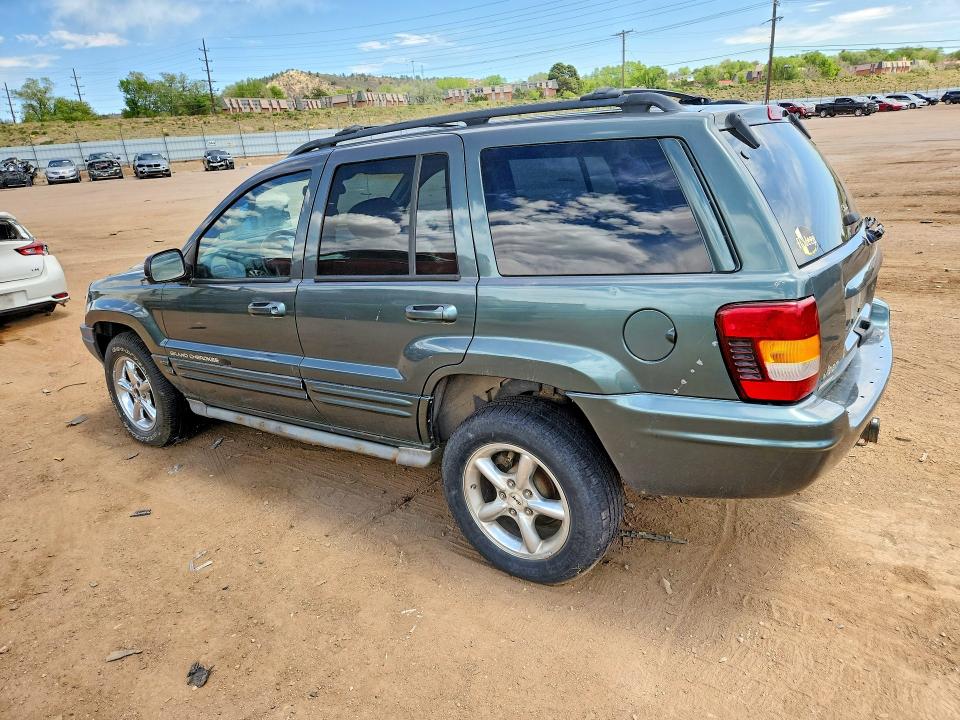 2002 Jeep Grand Cherokee მანქანა იყიდება აუქციონზე, vin: 1J8GW68J12C206709, აუქციონის ნომერი: 53650366