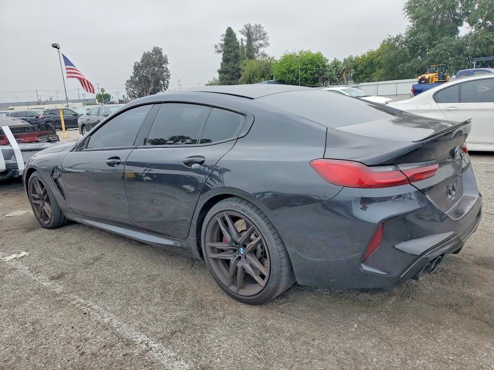 2022 Bmw M8 მანქანა იყიდება აუქციონზე, vin: WBSGV0C02NCG90430, აუქციონის ნომერი: 51882476