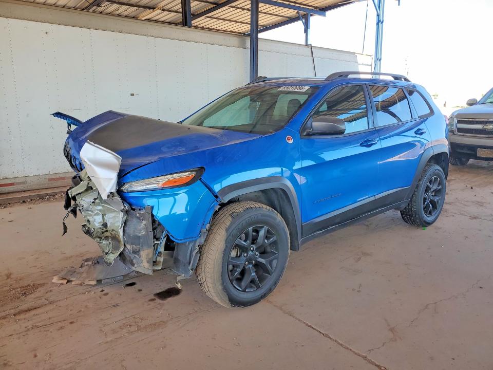2018 Jeep Cherokee მანქანა იყიდება აუქციონზე, vin: 1C4PJMBB2JD579617, აუქციონის ნომერი: 55039086
