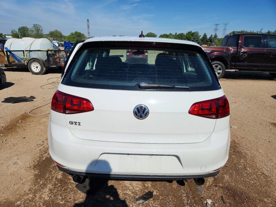 55142346 :رقم المزاد ، 3VW4T7AU1GM015856 vin ، 2016 Volkswagen Gti مزاد بيع