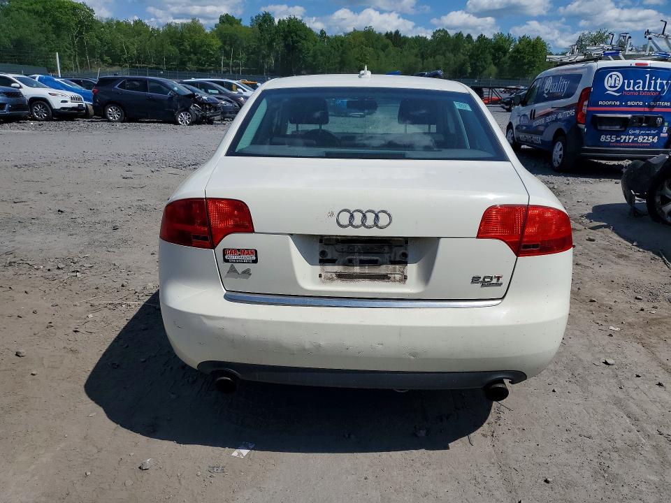 Aukcja sprzedaży 2006 Audi A4, vin: WAUDF78E76A095004, numer aukcji: 54544926