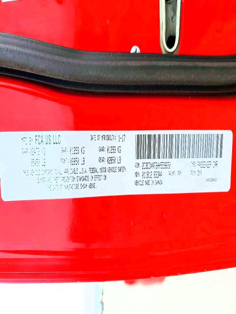 2017 Dodge Charger მანქანა იყიდება აუქციონზე, vin: 2C3CDXAT6HH559650, აუქციონის ნომერი: 52476706