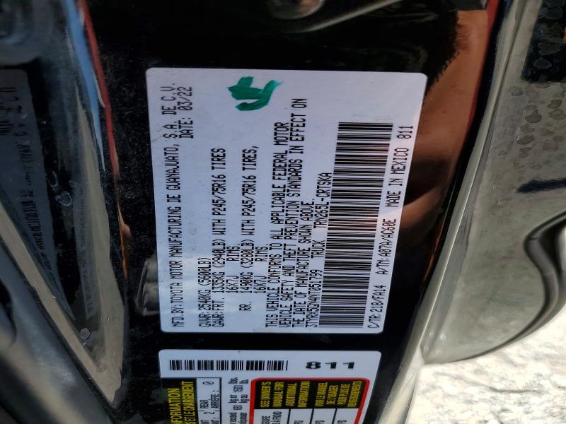 2022 Toyota Tacoma მანქანა იყიდება აუქციონზე, vin: 3TYRX5GN4NT051799, აუქციონის ნომერი: 51891226