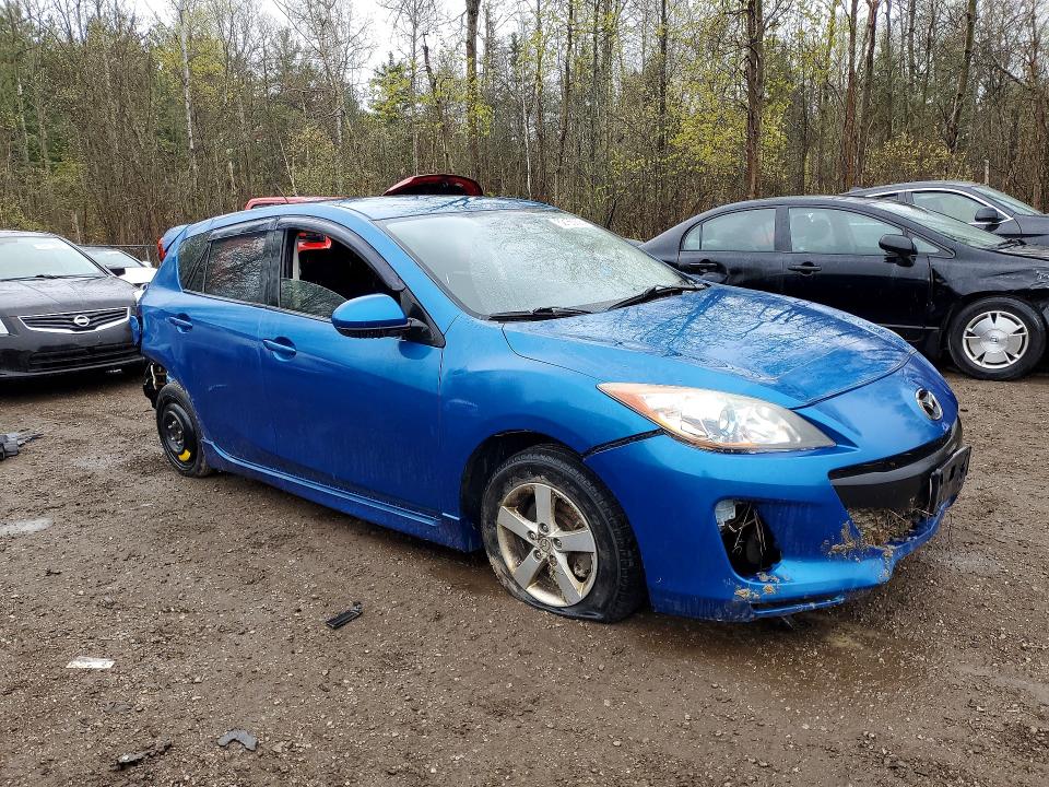 2012 Mazda 3 მანქანა იყიდება აუქციონზე, vin: JM1BL1L76C1634765, აუქციონის ნომერი: 52160926