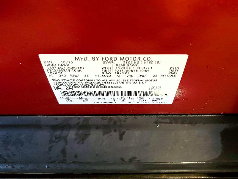 Aukcja sprzedaży 2016 Ford Explorer, vin: 1FM5K8D83GGB35503, numer aukcji: 54146536