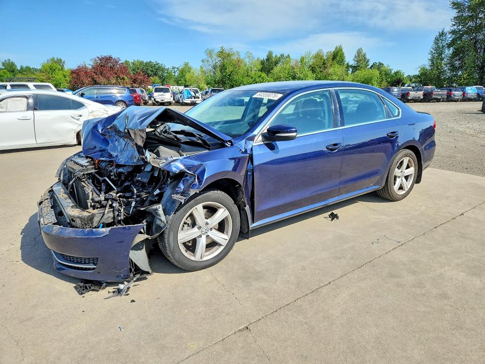 2013 Volkswagen Passat მანქანა იყიდება აუქციონზე, vin: 1VWBP7A31DC103984, აუქციონის ნომერი: 54559076