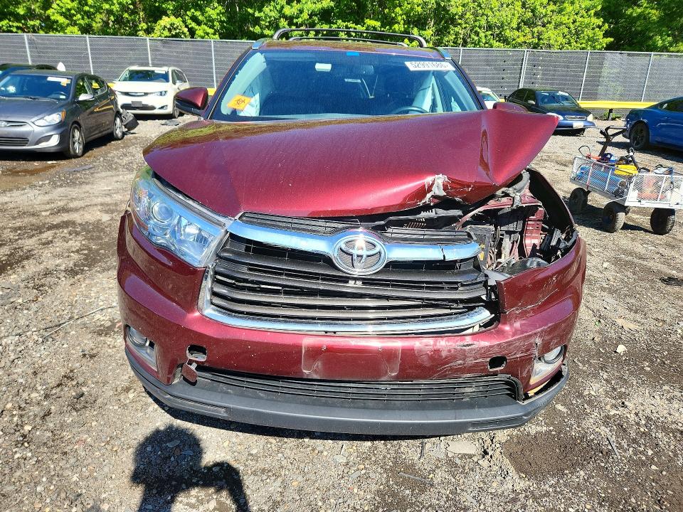 2014 Toyota Highlander მანქანა იყიდება აუქციონზე, vin: 5TDDKRFH9ES005747, აუქციონის ნომერი: 52991686