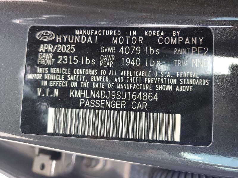 Продажа на аукционе авто 2025 Hyundai Elantra, vin: KMHLN4DJ9SU164864, номер лота: 53607396
