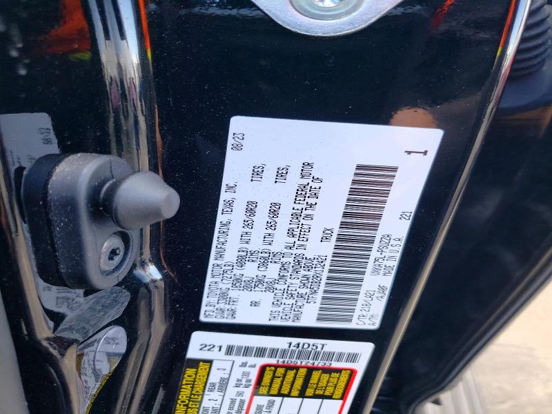 2024 Toyota Tundra მანქანა იყიდება აუქციონზე, vin: 5TFNA5DB2RX132421, აუქციონის ნომერი: 55050766