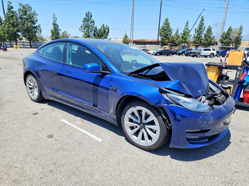54604086 :رقم المزاد ، 5YJ3E1EA8MF838516 vin ، 2021 Tesla Model 3 مزاد بيع