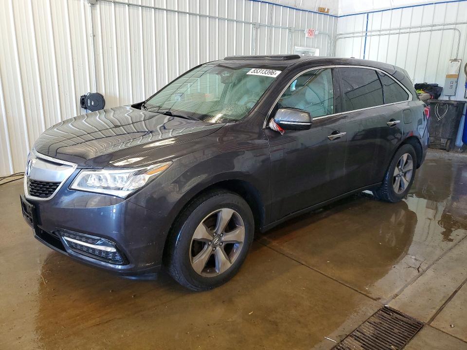 Auction sale of the 2014 Acura Mdx, vin: 5FRYD4H26EB016442, lot number: 55313396