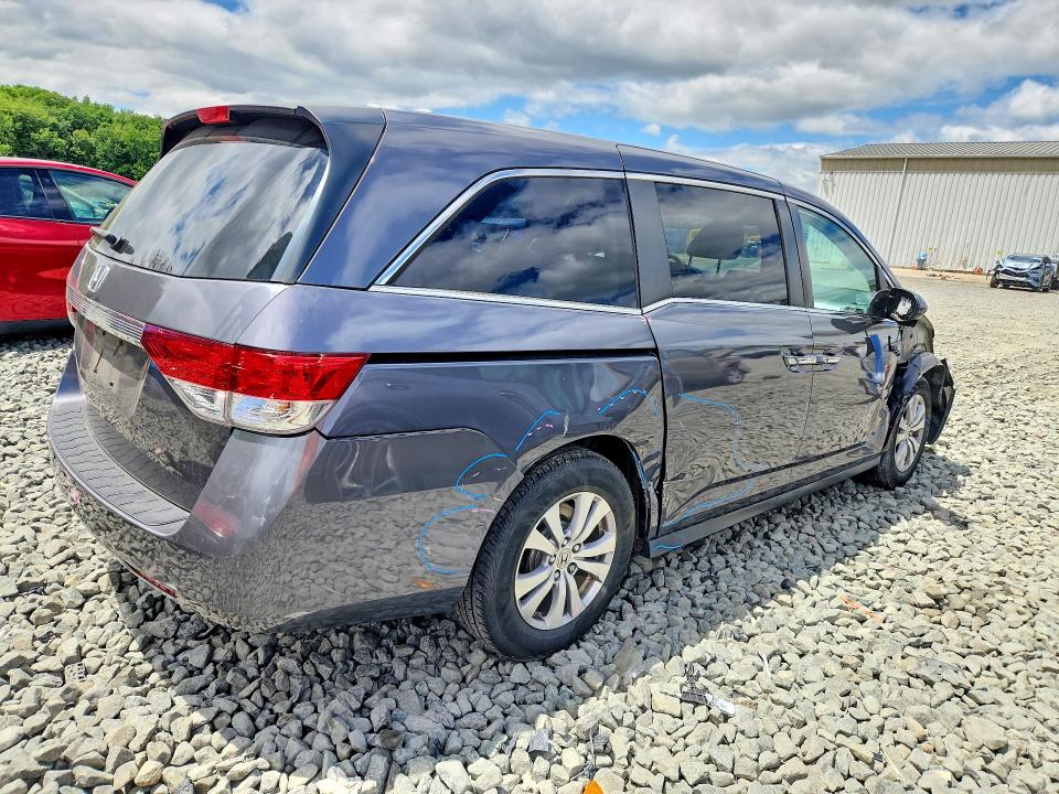 2017 Honda Odyssey მანქანა იყიდება აუქციონზე, vin: 5FNRL5H62HB014676, აუქციონის ნომერი: 53731746