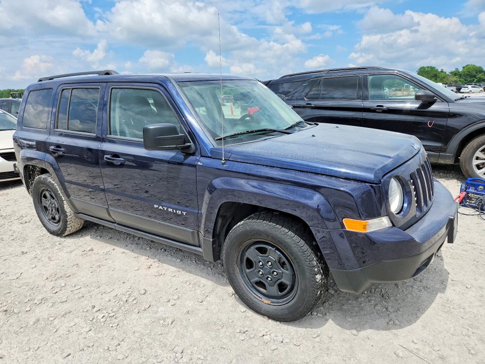 54726226 :رقم المزاد ، 1C4NJPBB7FD342704 vin ، 2015 Jeep Patriot مزاد بيع