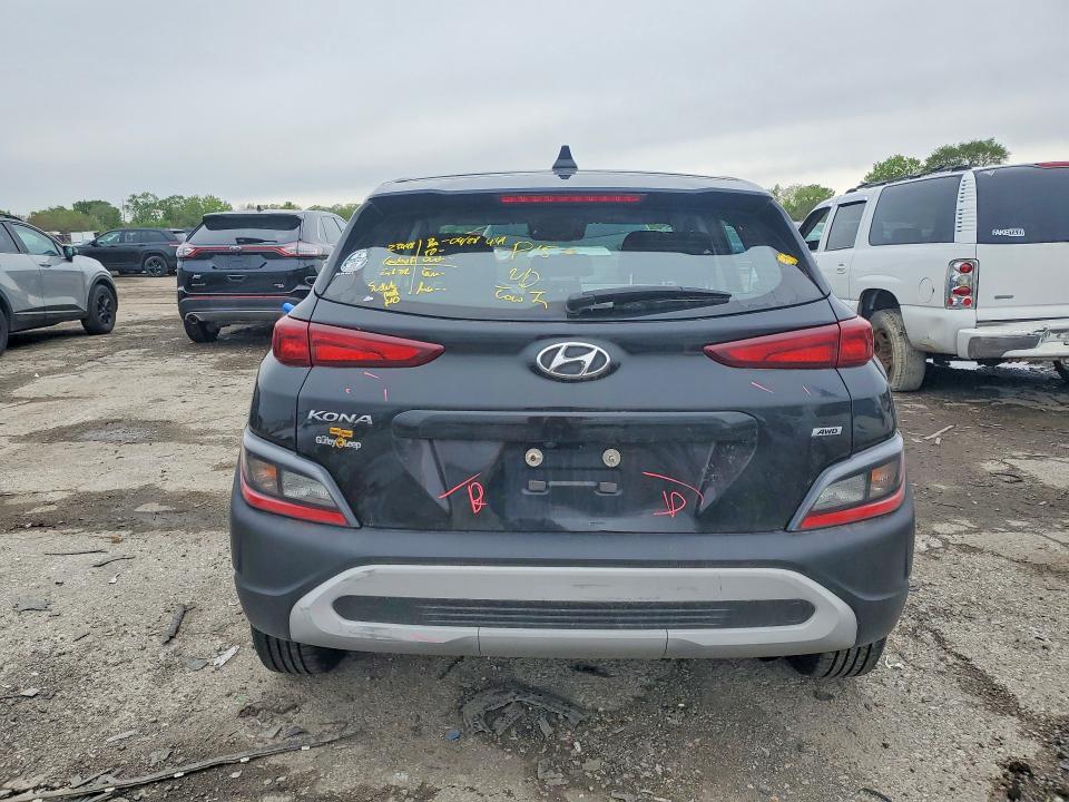 52174846 :رقم المزاد ، KM8K2CABXNU870841 vin ، 2022 Hyundai Kona مزاد بيع
