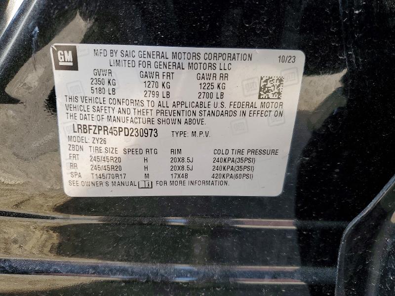 Продажа на аукционе авто 2023 Buick Envision, vin: LRBFZPR45PD230973, номер лота: 52749466