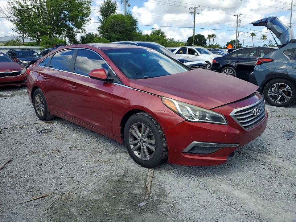 54086816 :رقم المزاد ، 5NPE24AF3FH176627 vin ، 2015 Hyundai Sonata مزاد بيع