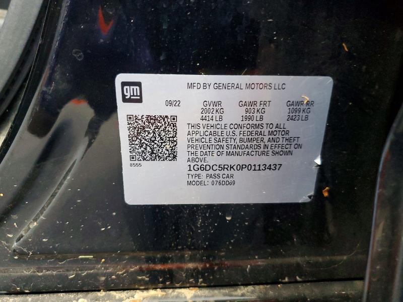 Aukcja sprzedaży 2023 Cadillac Ct4, vin: 1G6DC5RK0P0113437, numer aukcji: 53971586
