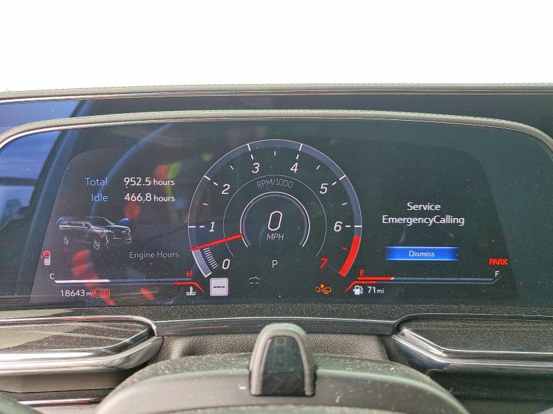 53116886 :رقم المزاد ، 1GYS4HK94PR421369 vin ، 2023 Cadillac Escalade مزاد بيع