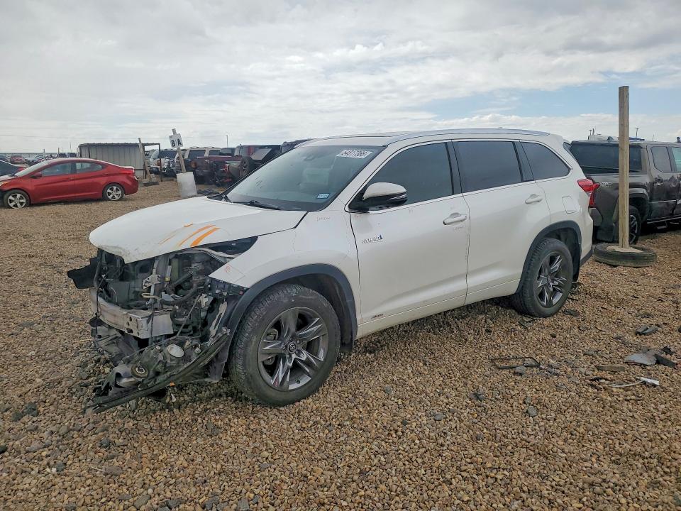 Aukcja sprzedaży 2017 Toyota Highlander, vin: 5TDDGRFH8HS023176, numer aukcji: 54817366