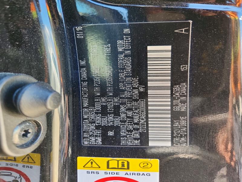 Продажа на аукционе авто 2016 Lexus Rx, vin: 2T2ZZMCA6GC008883, номер лота: 52935736