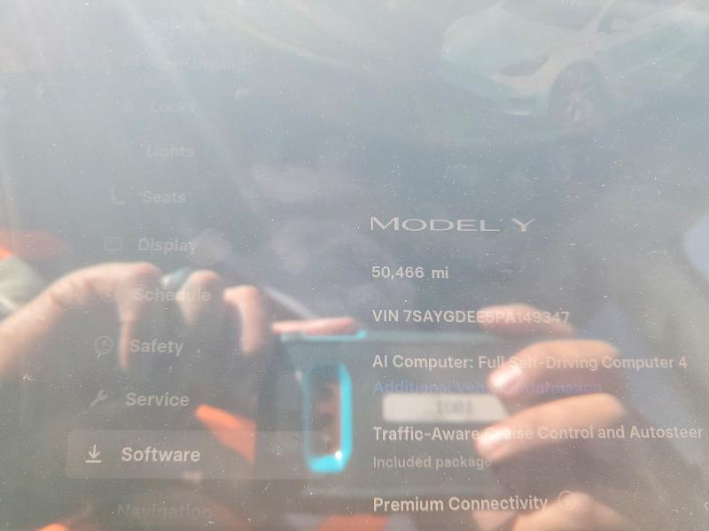2023 Tesla Model Y მანქანა იყიდება აუქციონზე, vin: 7SAYGDEE5PA149347, აუქციონის ნომერი: 54116726