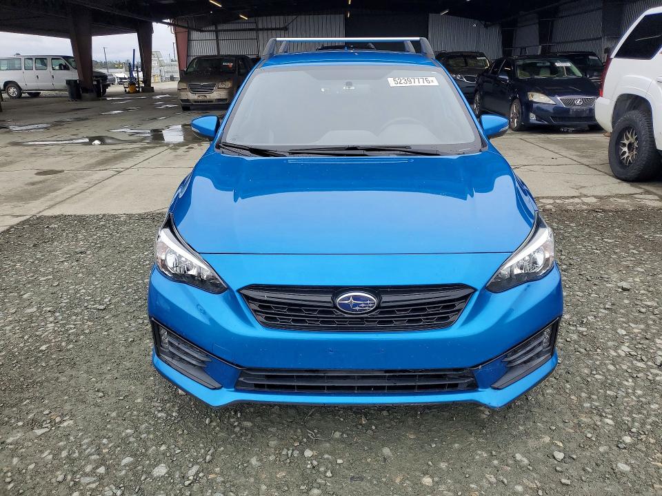 Aukcja sprzedaży 2021 Subaru Impreza, vin: 4S3GTAJ62M1709687, numer aukcji: 52397776