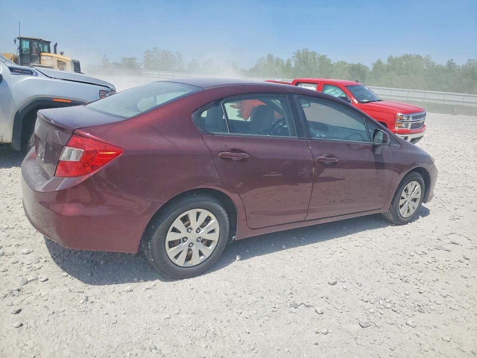 54683816 :رقم المزاد ، 19XFB2F52CE092565 vin ، 2012 Honda Civic مزاد بيع