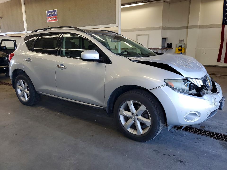 2009 Nissan Murano მანქანა იყიდება აუქციონზე, vin: JN8AZ18W19W106268, აუქციონის ნომერი: 54342566