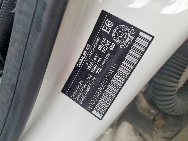 51603086 :رقم المزاد ، WDDSJ4EB0EN130433 vin ، 2014 Mercedes-benz Cla250 مزاد بيع