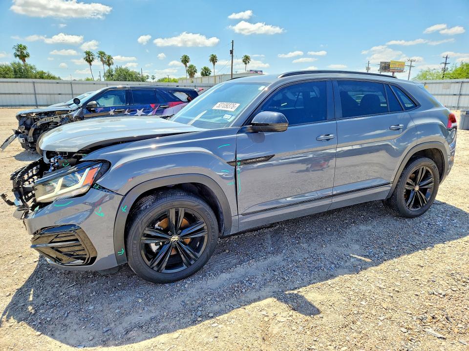 53109376 :رقم المزاد ، 1V2SC2CA3PC214391 vin ، 2023 Volkswagen Atlas Cross Sport مزاد بيع