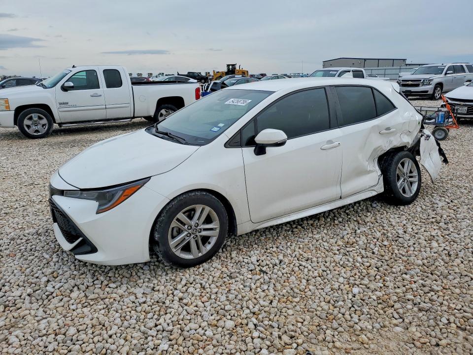 54268786 :رقم المزاد ، JTND4MBE0N3154599 vin ، 2022 Toyota Corolla Hatchback مزاد بيع