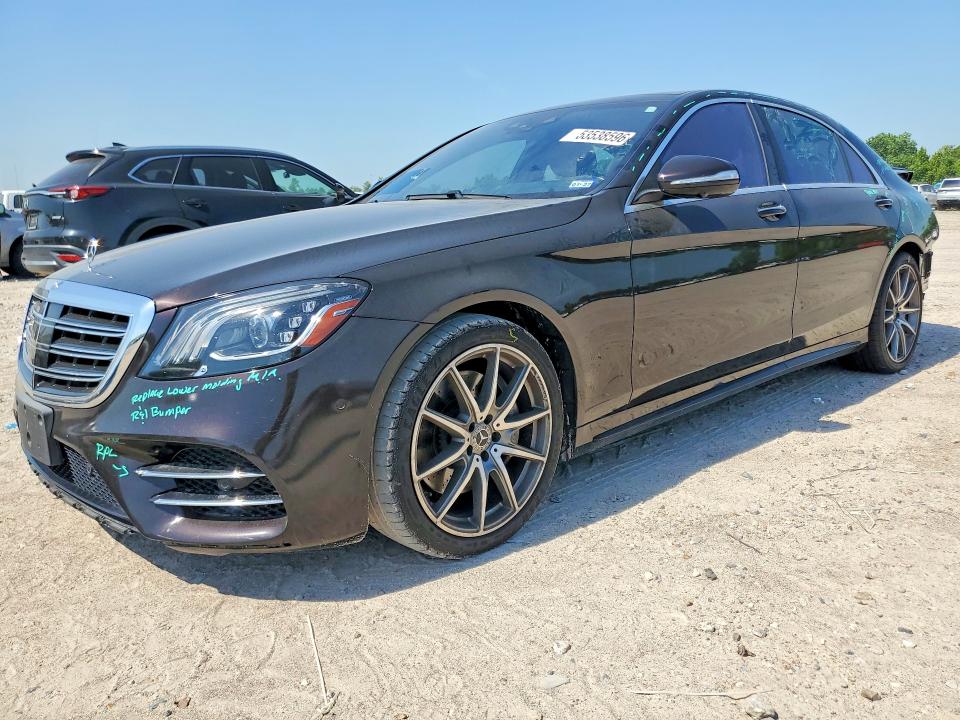 Aukcja sprzedaży 2020 Mercedes-benz S, vin: W1KUG8DB2LA528375, numer aukcji: 53538596