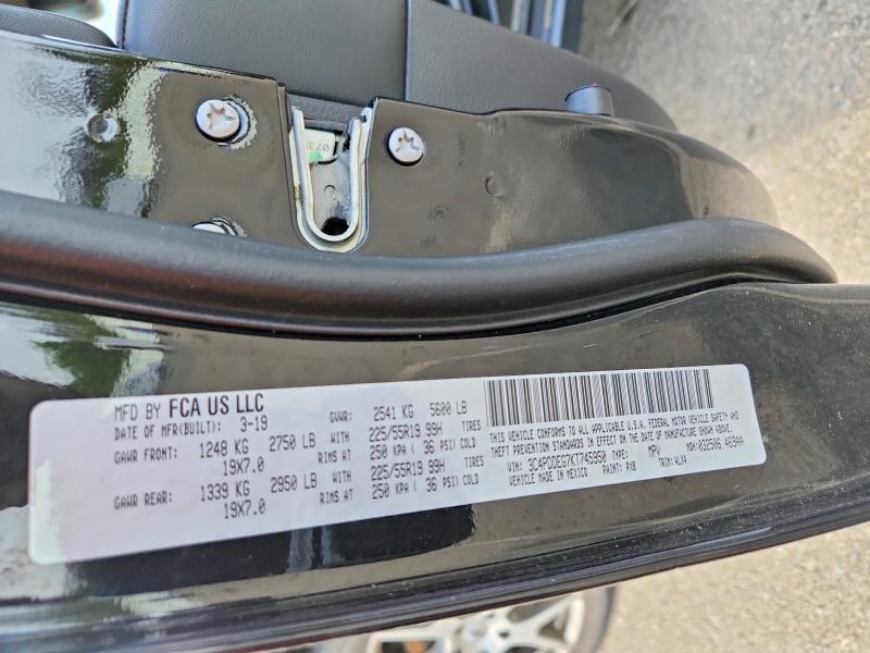 Продажа на аукционе авто 2019 Dodge Journey, vin: 3C4PDDEG7KT745950, номер лота: 54536566