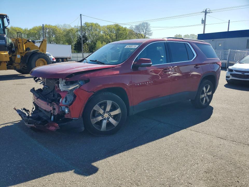 52808176 :رقم المزاد ، 1GNEVHKW6LJ123394 vin ، 2020 Chevrolet Traverse مزاد بيع