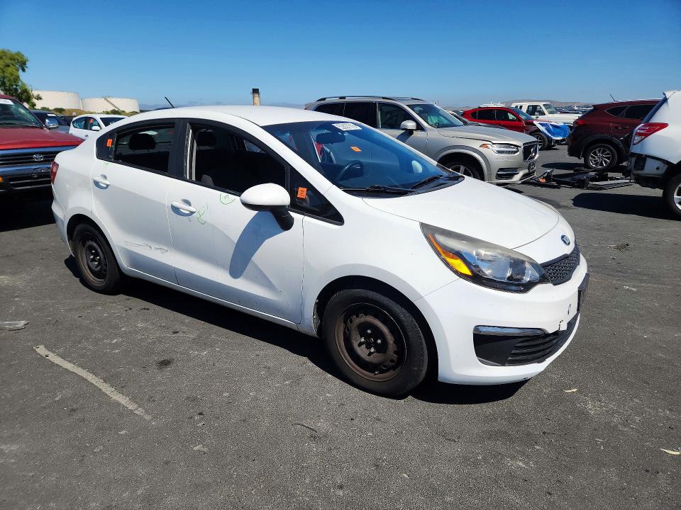 53837916 :رقم المزاد ، KNADM4A33H6112268 vin ، 2017 Kia Rio مزاد بيع