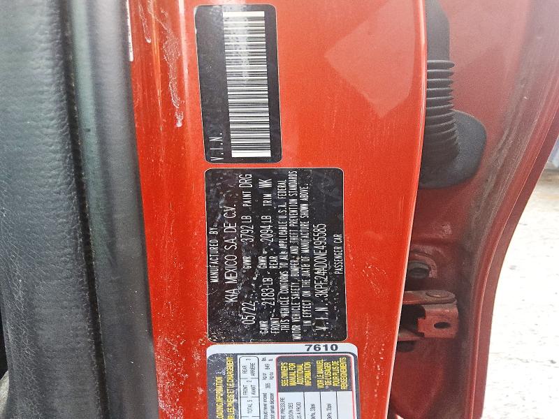 Продаж на аукціоні авто 2022 Kia Forte, vin: 3KPF24AD0NE495585, номер лоту: 53016806