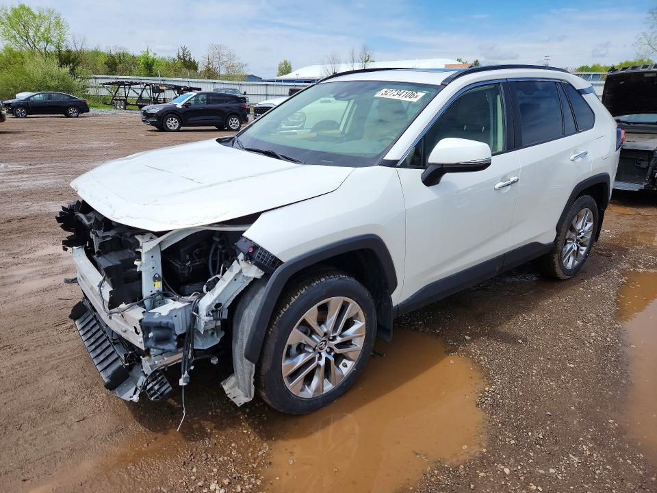 52734106 :رقم المزاد ، JTMN1RFV7KD003905 vin ، 2019 Toyota Rav4 مزاد بيع