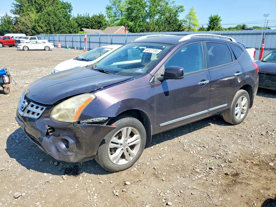54127156 :رقم المزاد ، JN8AS5MV2DW117314 vin ، 2013 Nissan Rogue مزاد بيع