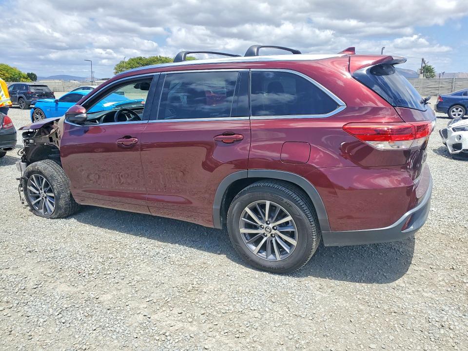 Продаж на аукціоні авто 2018 Toyota Highlander, vin: 5TDKZRFHXJS281108, номер лоту: 55061476