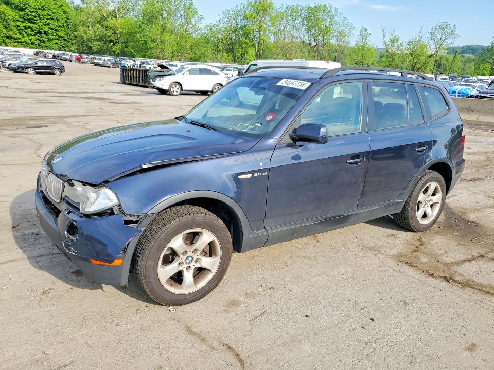 Продаж на аукціоні авто 2008 Bmw X3, vin: WBXPC93498WJ17208, номер лоту: 54047736