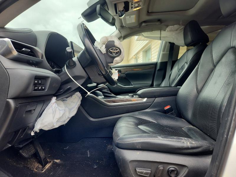 52474326 :رقم المزاد ، 5TDDZRBH1LS012903 vin ، 2020 Toyota Highlander مزاد بيع